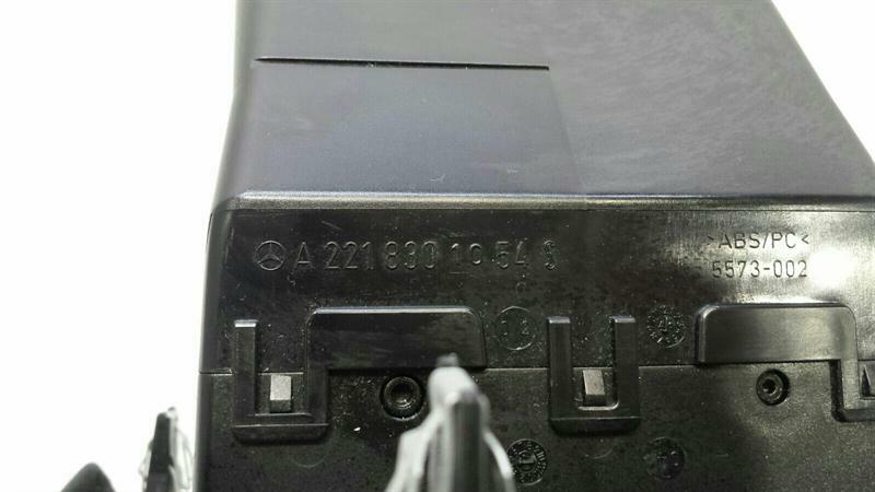 Mercedes CL W216 Rear Air Vent A2218301054 Ventilation Nozzle Vent Grille LEATHER
