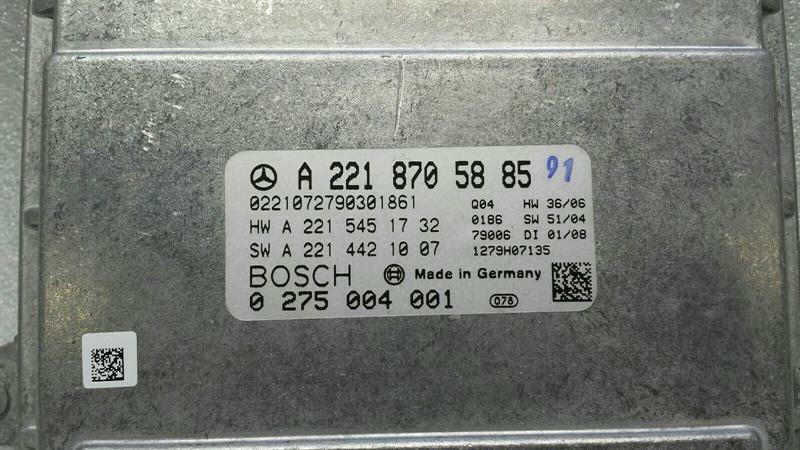 Mercedes CL W216 W221 Night Vision Module A2218705885 Camera Control Unit