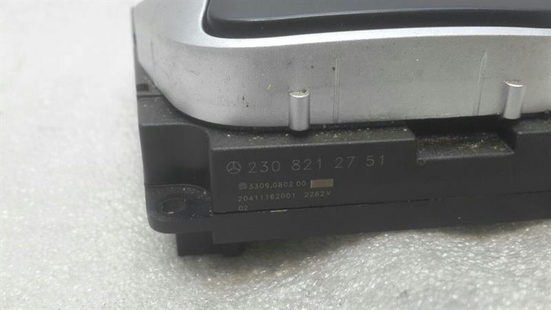 Mercedes SL R230 Roof Switch A2308212751 Vario Roof Top Switch