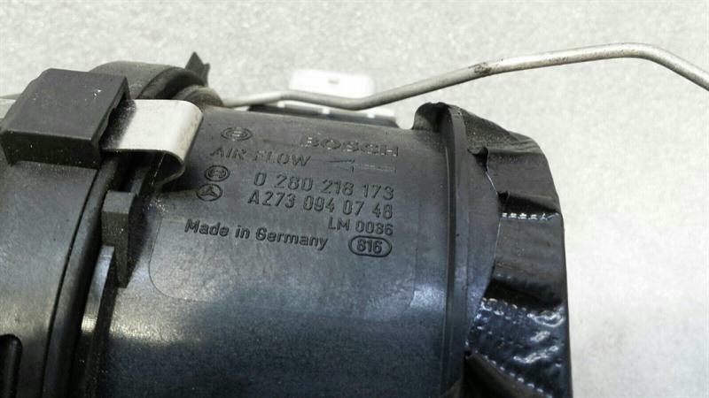 Mercedes SLK R171 Air Flow Meter A2730940948 Air Mass Meter M272 V6 SLK350