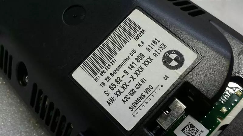BMW 6 Series E63 E60 E90 Navigation Monitor 9141809 Onboard Monitor Display