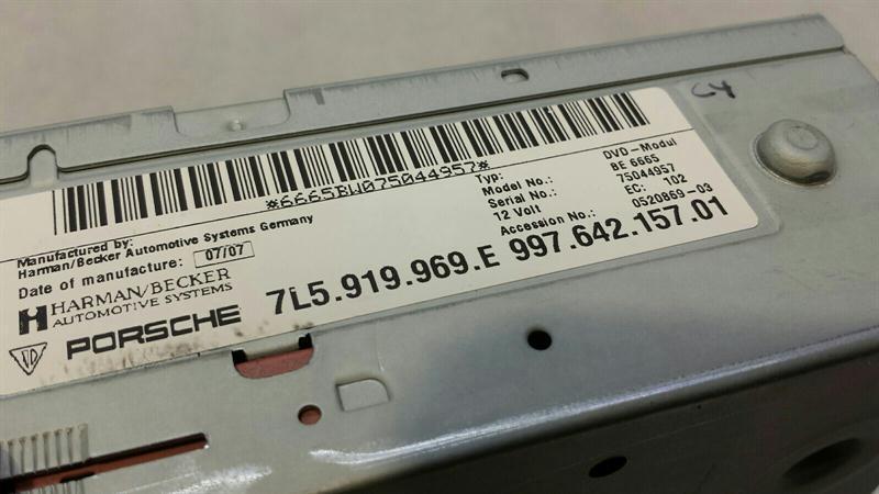 Porsche Cayenne 957 911 997 987 DVD ROM 7L5919969E Sat Nav Computer Navigation