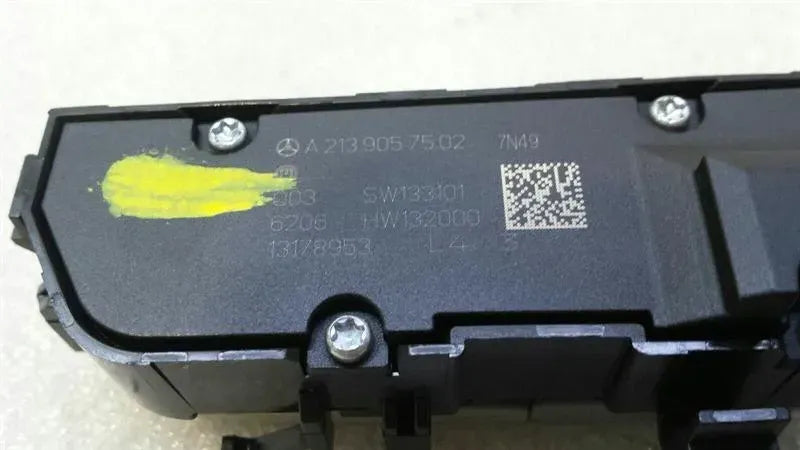 Mercedes C Class W205 Right Seat Switch A2139057502 Seat Heater Switch Right