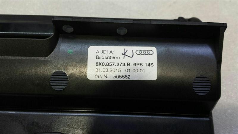 Audi S1 8X A1 Navigation Monitor 8X0857273B Sat Nav Display Navi Picture Shirt