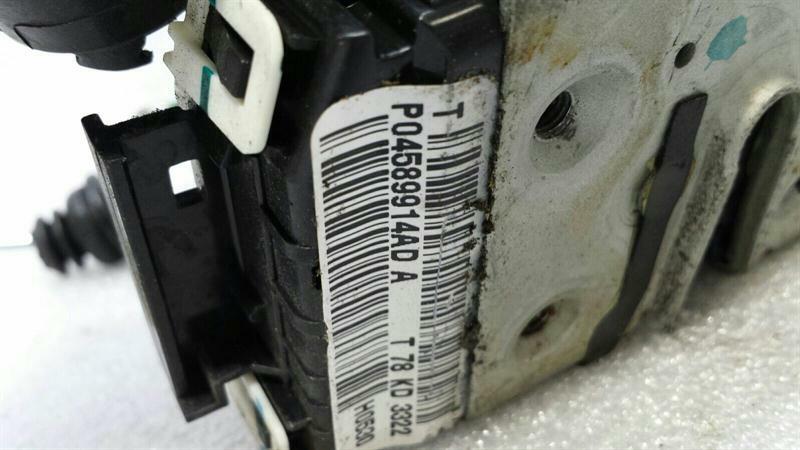 Dodge Charger LX LD RRH Door Lock 04589914AD Door Lock Rear Right