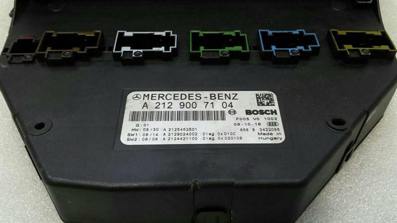 Mercedes E Class W212 Fuse Box A2129007104 Fuse Box SAM