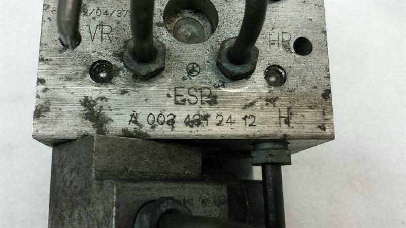 Mercedes C Class W202 W208 Hydraulic Block Control Unit A0034312412 ABS Pump ESP