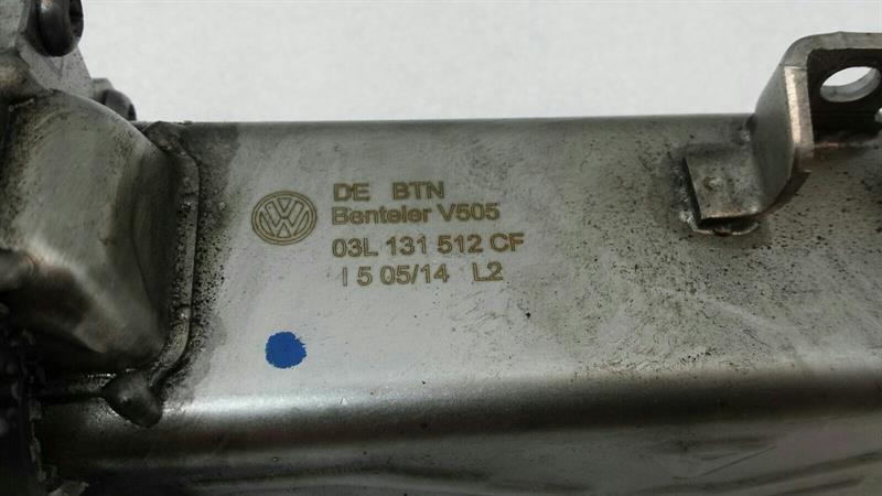 Audi Q3 8U EGR Exhaust Gas Recirculation 03L131512C EGR Cooler 2.0TDI