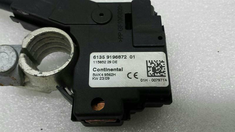 BMW 5 Series F07 GT Battery Wiring Loom 9196872 Harness