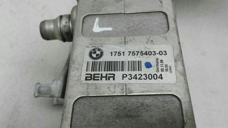 BMW 5 intercooler radiator left N63B44 cylinder 5-8 7575403 intercooler