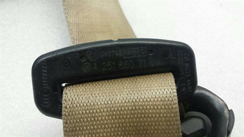 Mercedes R Class W251 seat belt front belt Li A2518607185 front seat belt