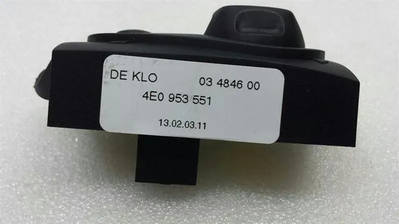Audi A8 8E steering column switch 4E0953551 steering column adjustment switch
