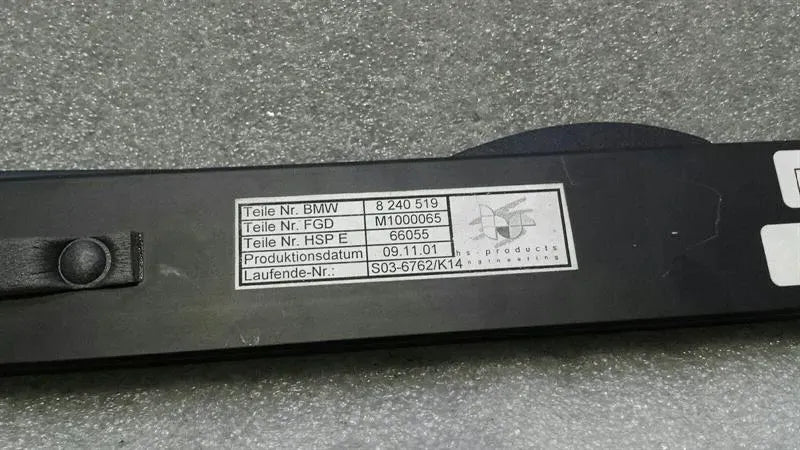 BMW 7 Series E66 Left Quarter Sunblind Roller Blind 8240519 Sun Shade Roller Blind Left