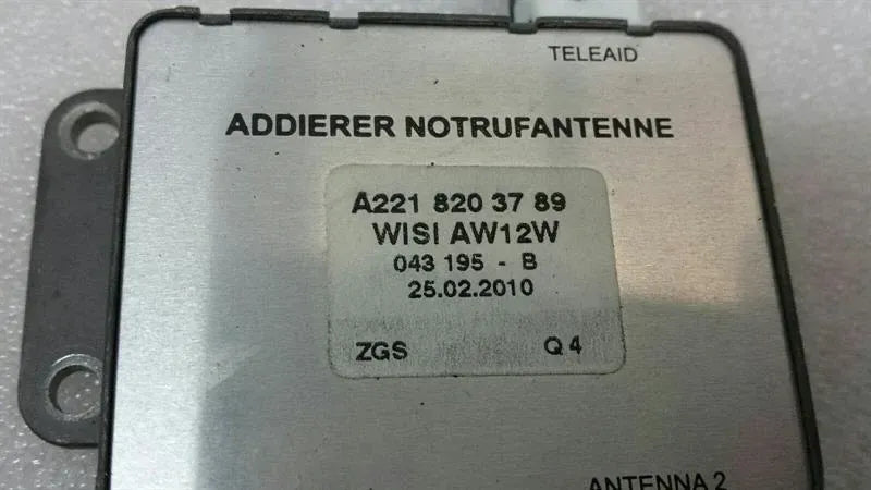 Mercedes CL W216 Antenna Amplifier A2218203789 Antenna