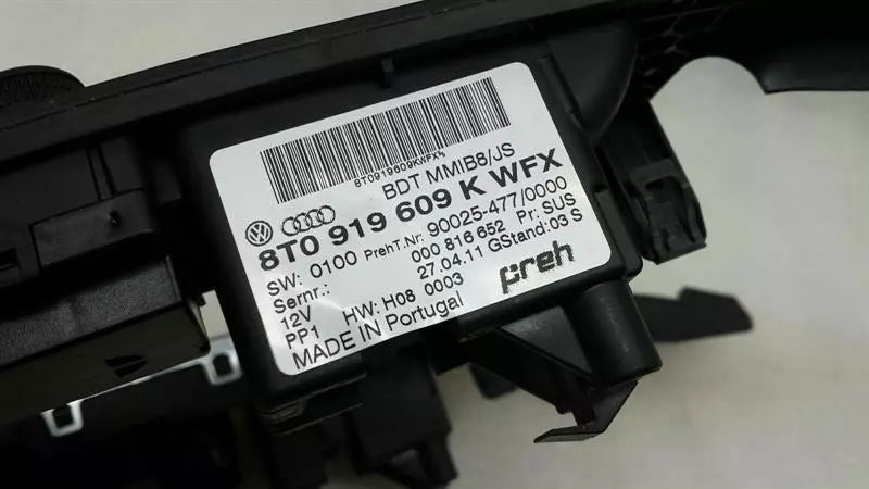 Audi RS5 8T MMI CONTROLS switch 8T0919609K operating unit switch