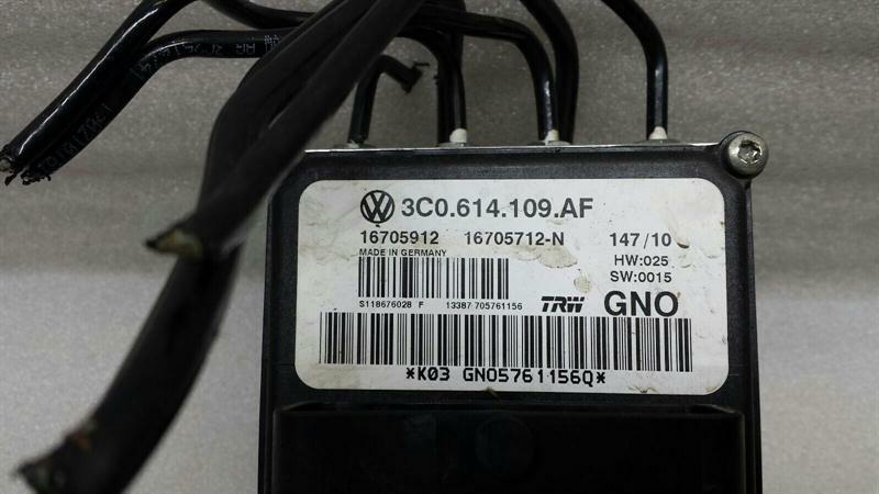 VW Passat 3C 2010 ABS pump 3C0614109AF hydraulic block