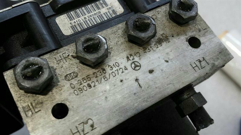 MERCEDES E CLASS W207 A.B.S PUMP A2124313012 ABS PUMP HYDRAULIC BLOCK