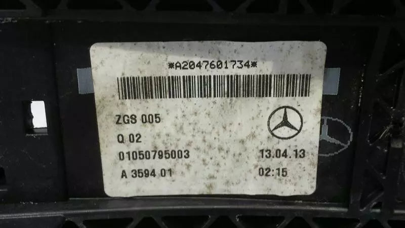 Mercedes SLK R172 door interior handle A2047601834 interior door handle