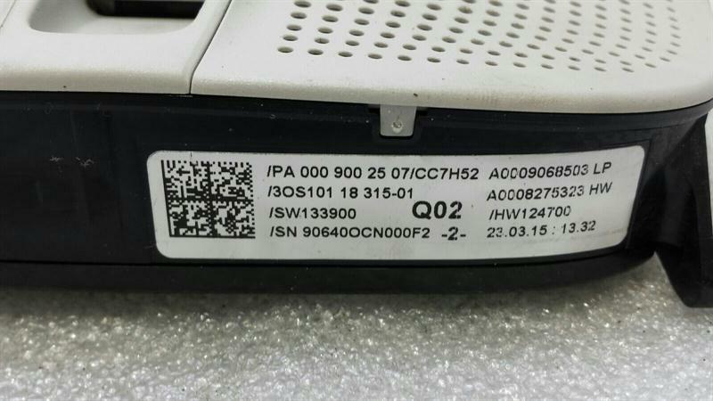 Mercedes C Class W205 Dome Light A0009002507 Interior Light Interior Lamp