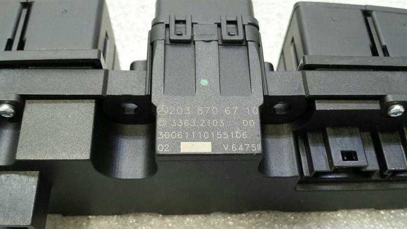 Mercedes CLK W209 switch block A2038706710 switch block