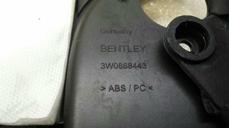 Bentley Continental GTC A Post Lower Cover 3W7863483B A Pillar Bottom Leather