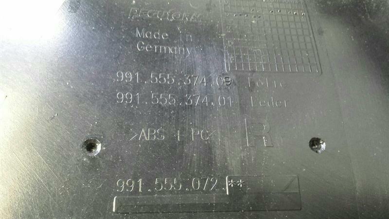 Porsche 911 991 Door Card Rear Right 99155537401 Trim Side Panel Hinte Re