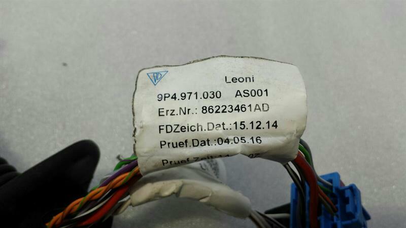 Porsche Boxster 718 Right Door Wiring 9P4971030 Door Wiring Harness Right