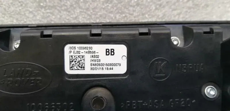 Range Rover Evoque L538 switch EJ32-14B596-BB switch suspension control