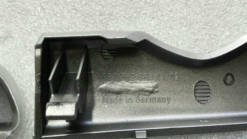 Porsche Cayman 987 RHD Dashboard Trim Set 98755258501 Right Hand Drive Facelift