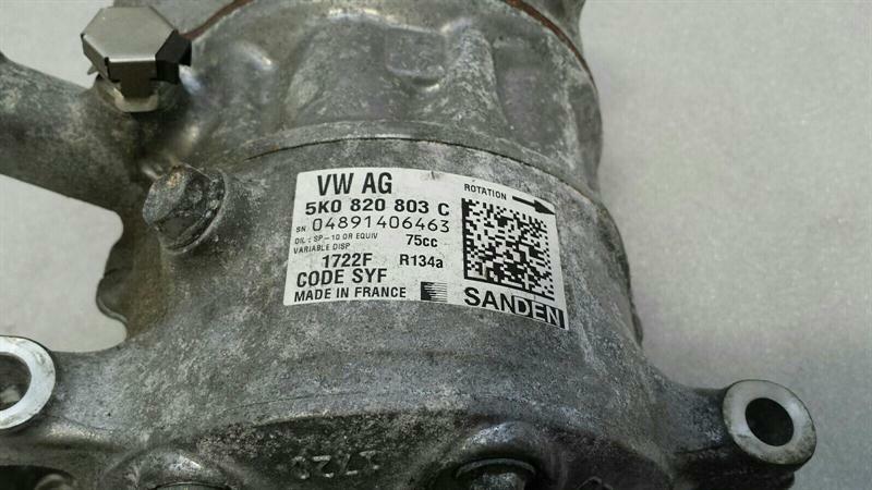 Audi A1 8X climate compressor 5K0820803C A/C compressor VW Audi