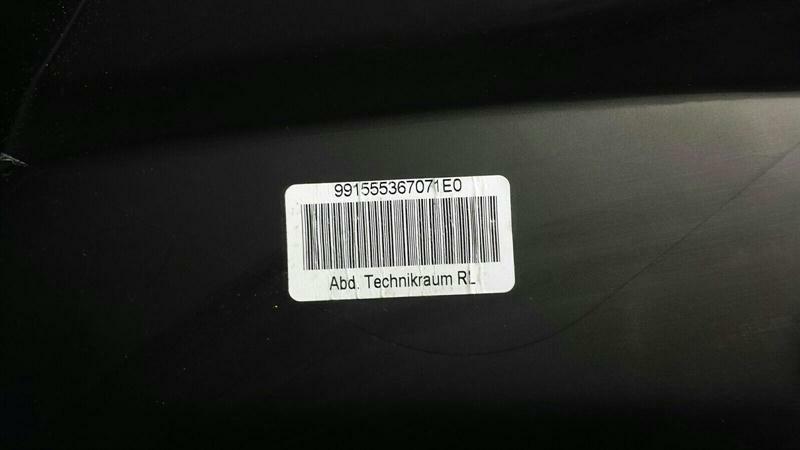 Porsche Boxster 718 991 911 RHD Bonnet Tech Cover 99155536707 Right Hand Drive