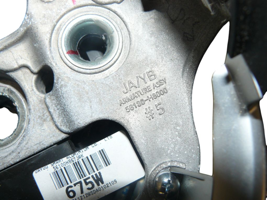 56130H8000 Steering Wheel KIA STONIC (YB) (2017-)