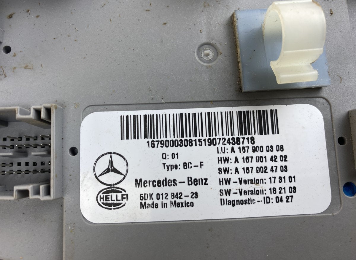 5DK012842-23 5DK01284223 Fuse box MERCEDES-BENZ GLE (W167, C167) (2018-)