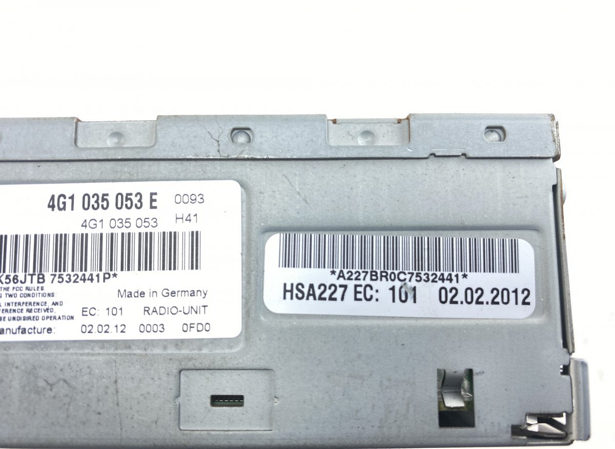 4G1035053E Radio AUDI Q7 (4L) (2006-2015)