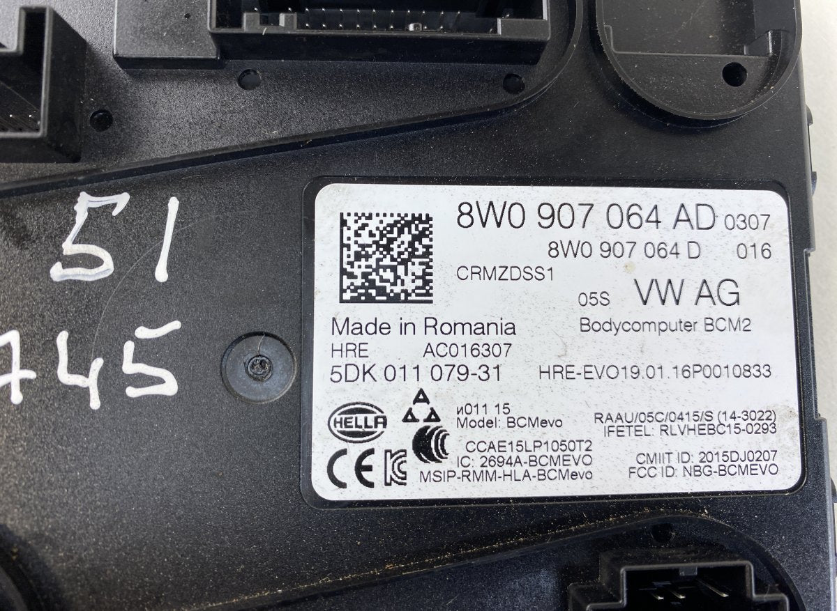 5DK011079-31 Comfort Module (CCM) AUDI Q7 (4MB, 4MG) (2015-)