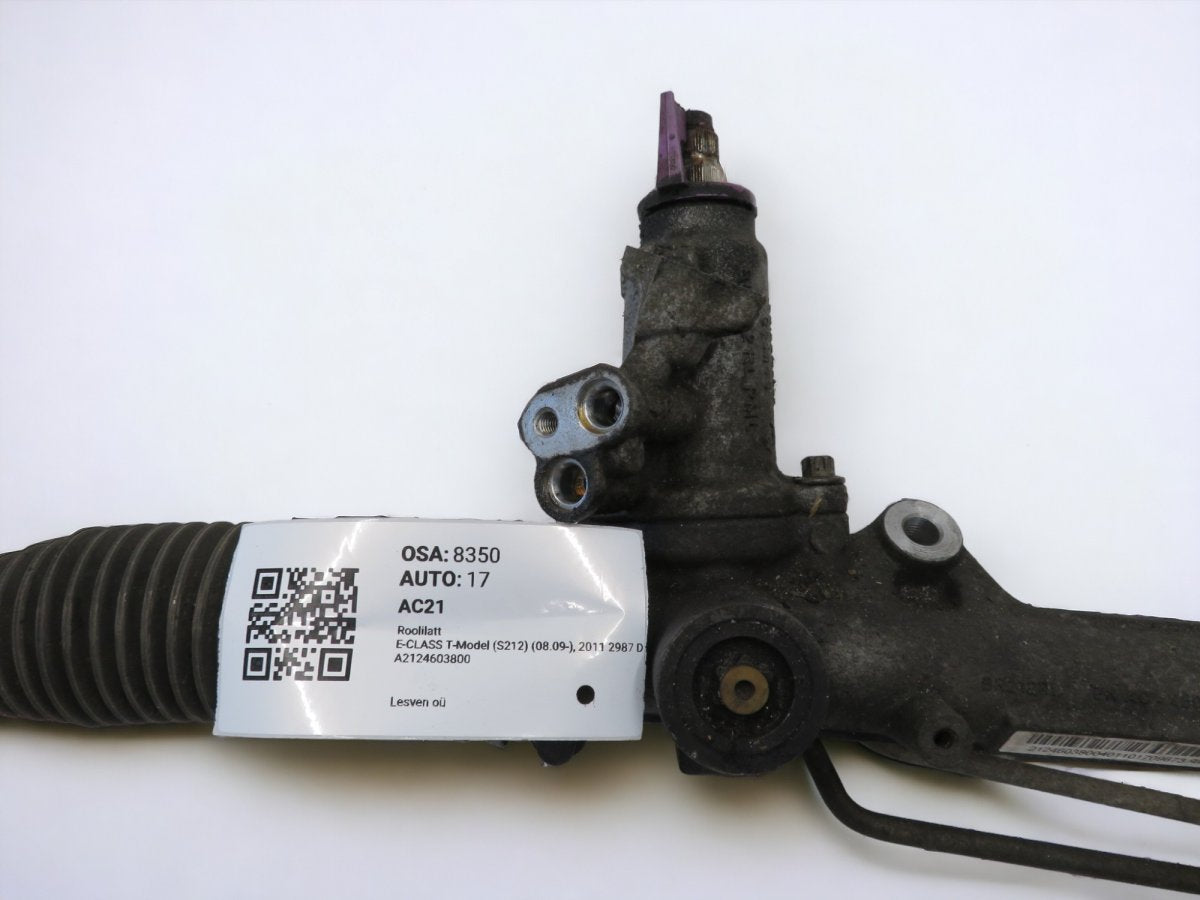 A2124603800 Steering rack MERCEDES-BENZ E-CLASS (W212) (2009-2016)