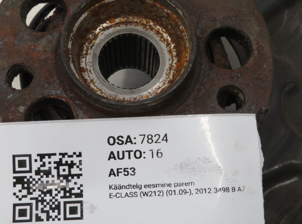 A2123321601 A2123321000 Wheel bearing housing front right MERCEDES-BENZ E-CLASS (W212) (2009-2016)