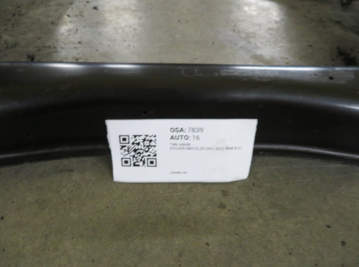 A2126280457 Front Axle Beam MERCEDES-BENZ E-CLASS (W212) (2009-2016)