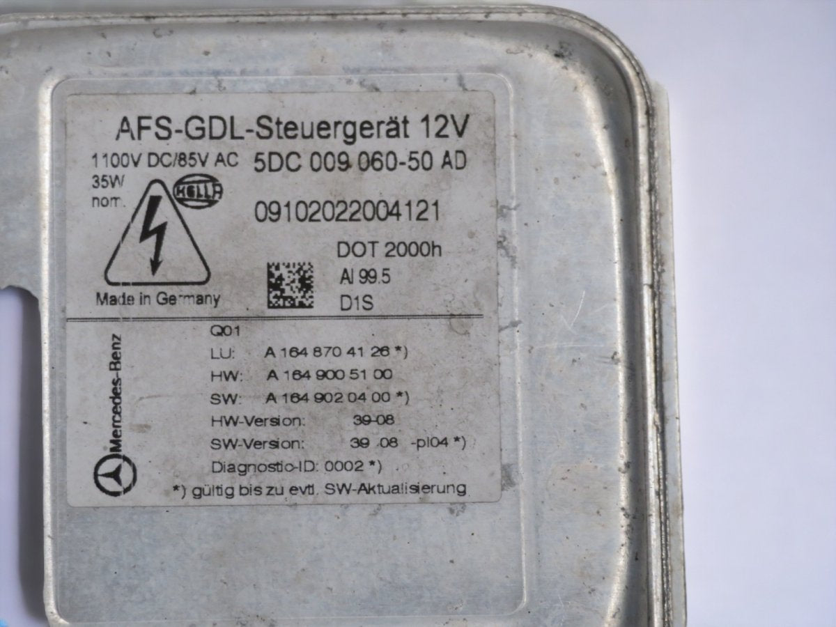 A1648704126 Xenon control unit right MERCEDES-BENZ GL-CLASS (X164) (2006-2012)