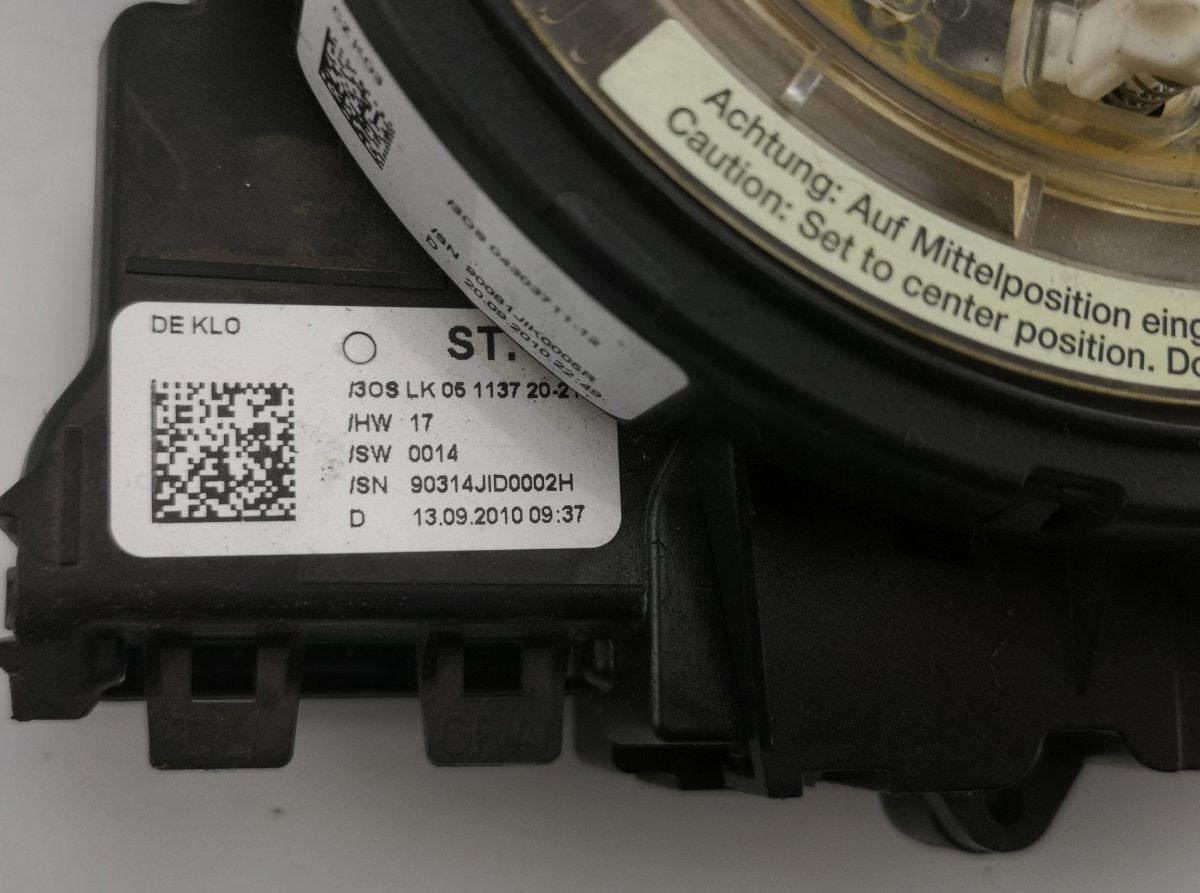 0511372021 0430371112 Steering wheel slip ring / squib AUDI A4 / A4 ALLROAD (B8) (2007-2015)