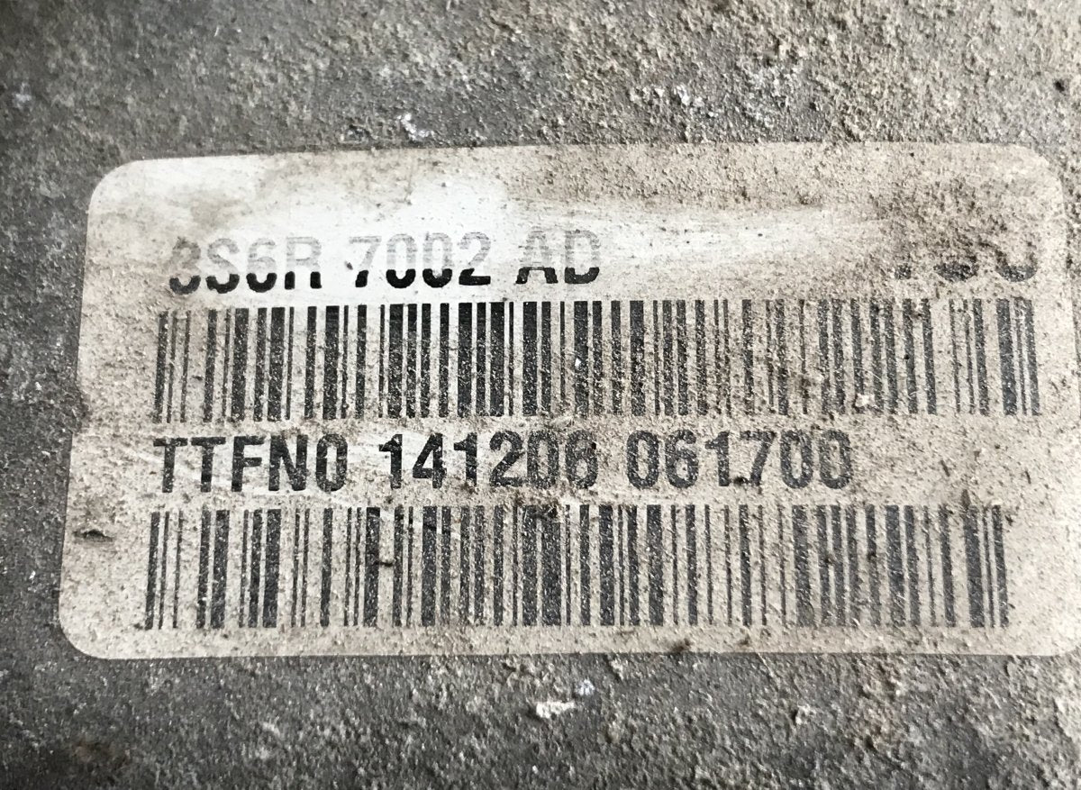 3S6R7002AD TTFN0 98WT7F096AC Gearbox FORD FIESTA V (2001-2008)