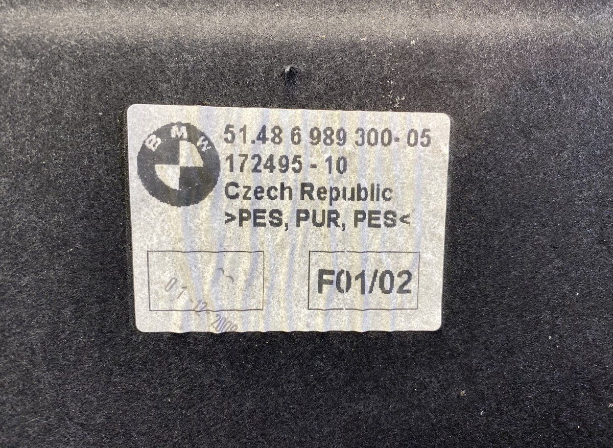 17249510 Bonnet Insulation BMW 7 (F01, F02) (2008-2016)