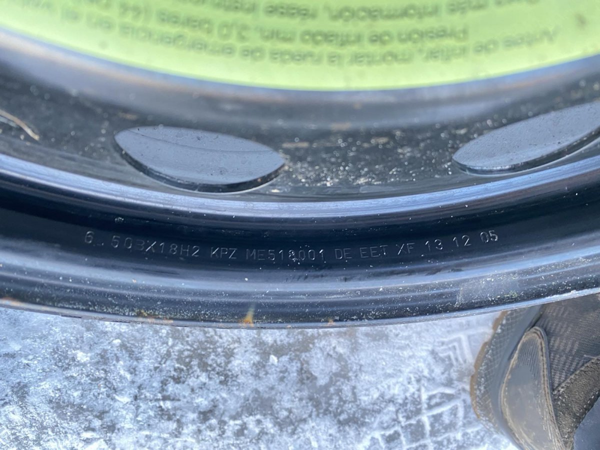 A2514000900 Spare wheel MERCEDES-BENZ R-CLASS (W251) (2006-2013)