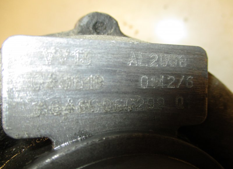 Turbocharger MERCEDES-BENZ VITO / VIANO (W639) (2003-2014)
