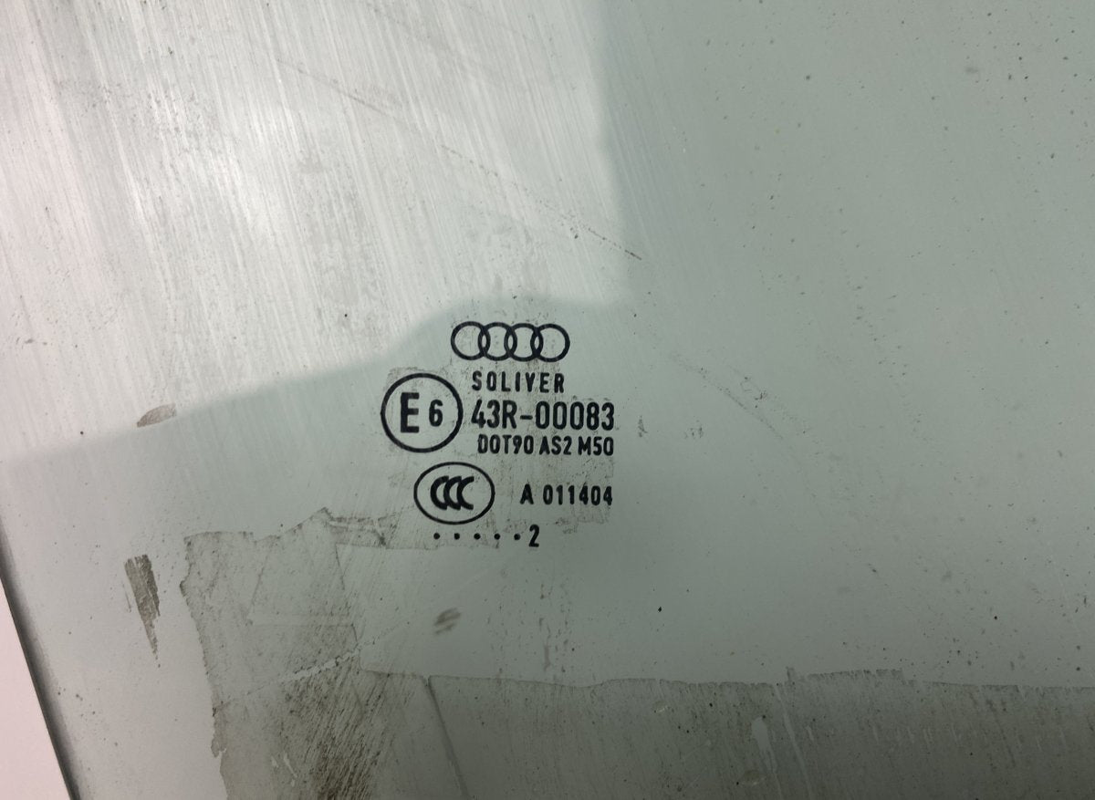A011404 43R00083 E6 DOT90 AS2M50 Door window glass front right AUDI A7 Sportback (4GA) (2010-2017)