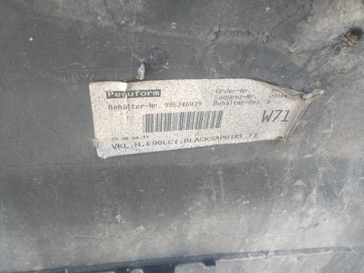 Rear bumper BMW 3 (E90, E91, E92, E93) (2005-2011)
