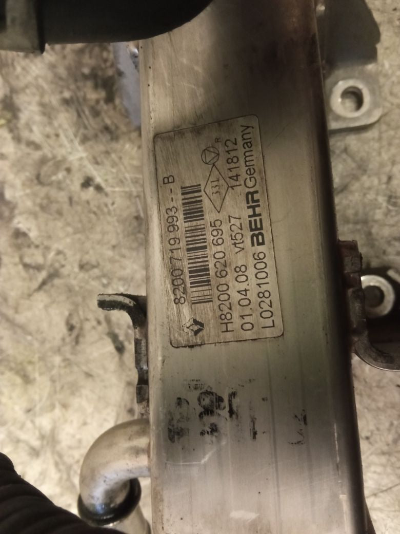 EGR cooler NISSAN QASHQAI I (J10) (2007-2013)