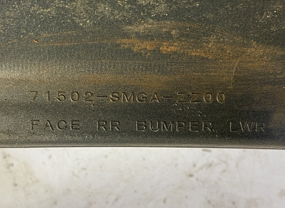 71501SMGE00ZB 71502SMGAZZ00 Rear bumper HONDA CIVIC VIII (FN, FD) (2005-2011)