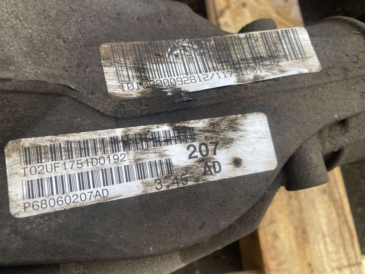 68060207AD Front axle Differential JEEP GRAND CHEROKEE IV (WK, WK2) (2010-2021)