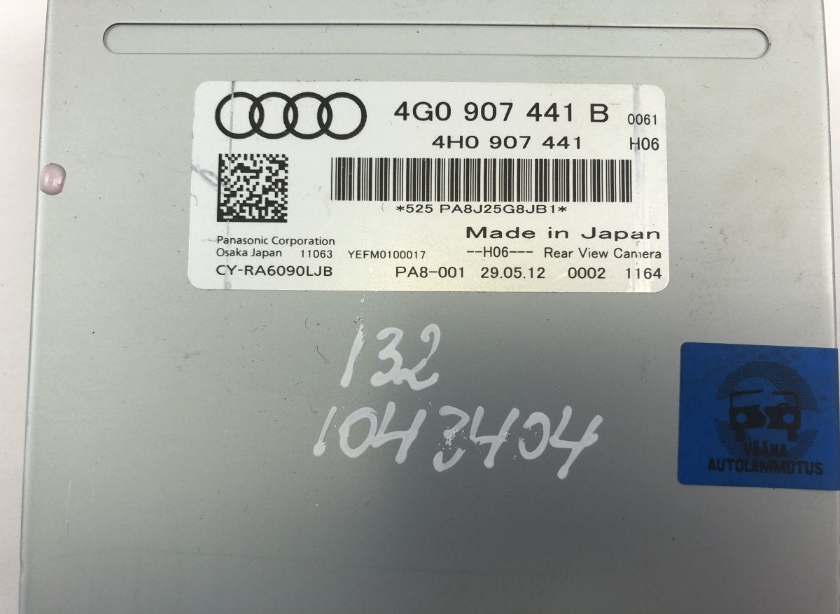4G0907441B Camera control unit AUDI A6 / A6 ALLROAD (C7, 4G) (2010-2018)